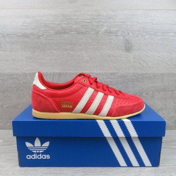Adidas Japan Scarlet Red White Shoes Womens Size 8 NEW IG4507 - Picture 2 of 15